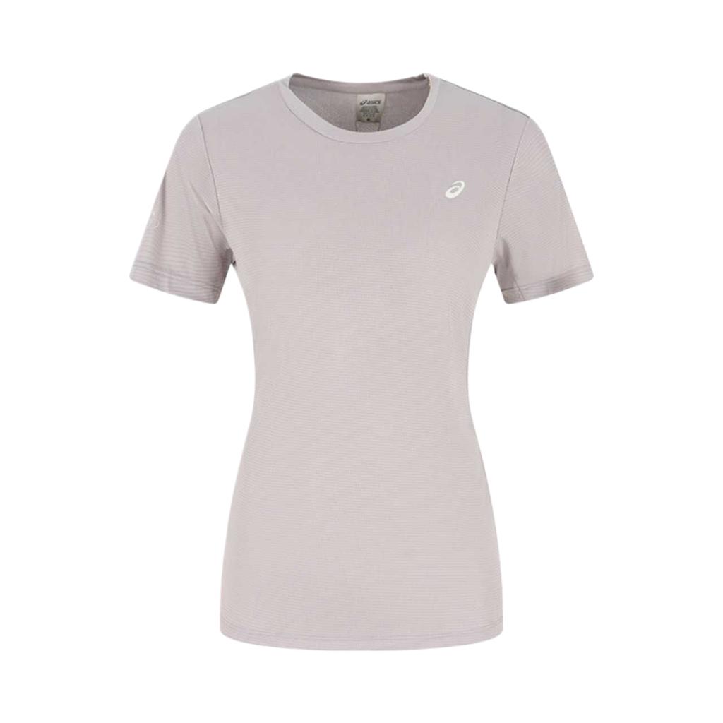 Asics Luminous Short Sleeve Comfortable Simple Versatile Solid Color T-Shirt Women tops 2012D377-020