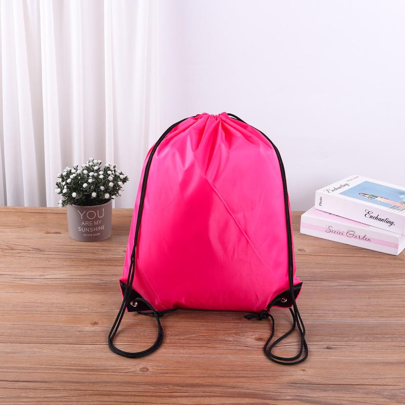 Benutzerdefinierter Nylon-Kordelzugbeutel - Polyester-Reiseaufbewahrung für den Außenbereich