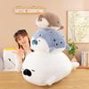 Plush Seal Toy Animal Pillow Cushion Sea Birthday Gift Bedroom Doll Decoration