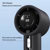 Portable Hand fan Outdoor Powerful 100-high speed Led Display Handheld Fan Rechargeable 3000mAh battery Personal Fan