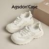 Strictly Selected Augustine Sports Sandals Women's Summer 2025 New Mesh Traceability Little White Dad Shoes Hollow Hiking Shoes