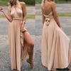 Elegant Women's Long Sleeveless Dress Perfect For Evening Party And Cocktail Events