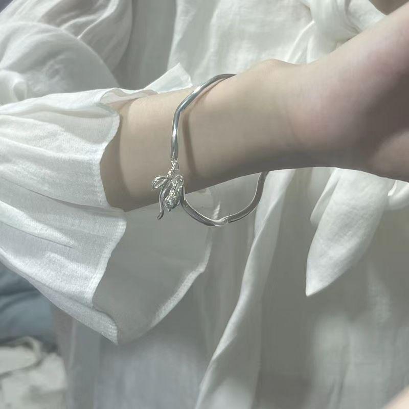 Summer Princess Tassel Bow Bracelet - Elegant, Versatile, High-End Niche Design