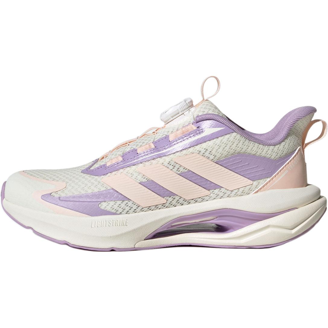 

New Adidas LIGHTDART HABU J Anti Slip And Wear Resistant Rebound Breathable Low top Kids Running Shoes Purple Pink Kids KJ3966 35.5