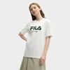 FILA Original King Bomb T-1911 Fashion Versatile Casual Simple Comfortable Breathable Short Sleeve T-Shirt Unisex Tops Matcha Cloud-Top F51M519106F-ZB