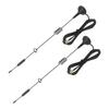2Pcs Magnetic Antenna Copper LTE High Gain Omnidirectional Antennas for 4G Routers 12dbi