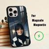 j-Jenna Ortega  Phone Case For iPhone17,16,15,14,13,12,11 Plus,Pro Magnetic with Magsafe Wireless Charging