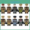 10pcs Mini Action Military Figure Building Blocks Puzzle Game Perfect Boy Gift