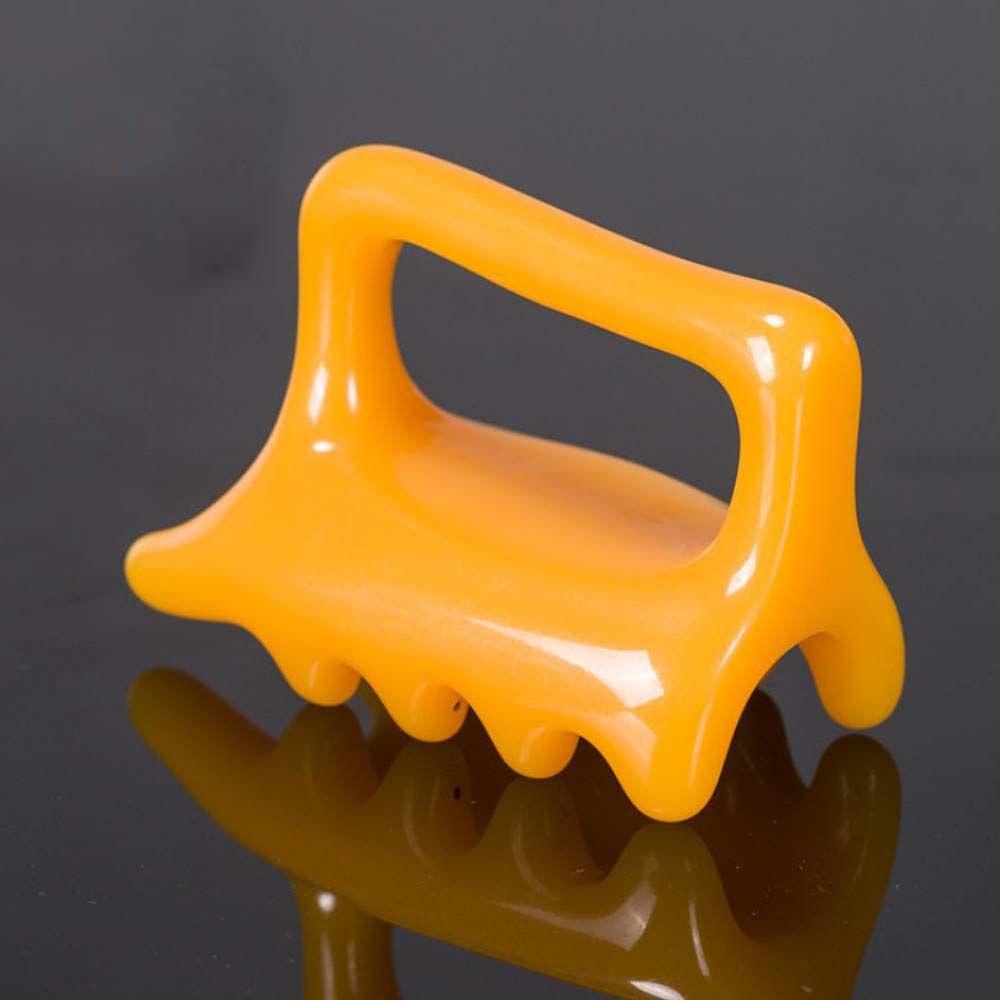 2pcs Resin Beeswax Scraping  Tool Full Body Shoulder Arm Leg Massager Tool Healthcare Massager