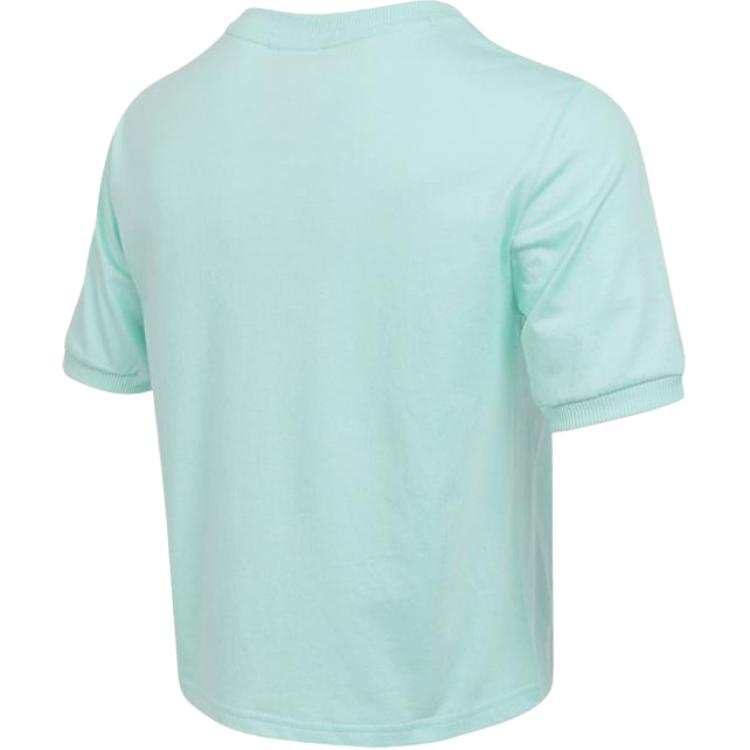 

New PUMA T Shirts Women s Coral Green 631564-45 L