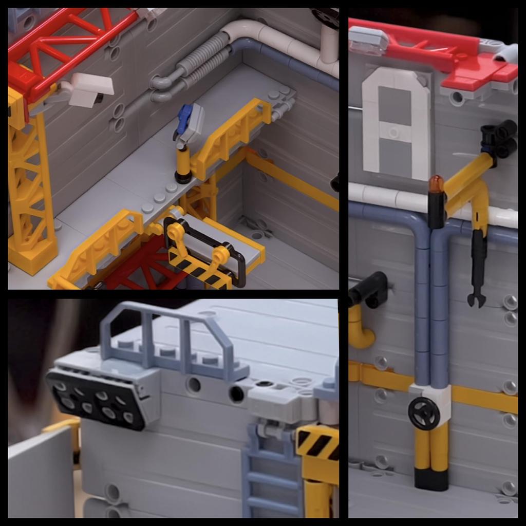 MyBuild Mecha Frame Hanger 7006  Mecha Garage for Mecha Storage  Maintenance BayWork Tower  Expandable Mecha Base  Ages 16 and Up (Includes Mecha
