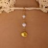 Pearl Fish Conch Key Chain Hanger Bikini Pendant Lovely Body Jewelry  Vacation