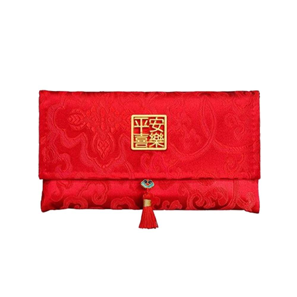 Traditional Wedding Red Wallet Chinese Style Children's Money Bag  Spring Festival Supplies