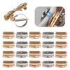 1/5 Stück Magnetischer Metall-Anstecknadel-Brooch-Konverter Schadstofffreier Kleider-Magnetverschluss Brooch-Konverter für Schalschließe Name