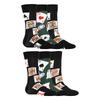 Soxy Mens Royal Flush Poker Cotton Socks (Pack of 6)