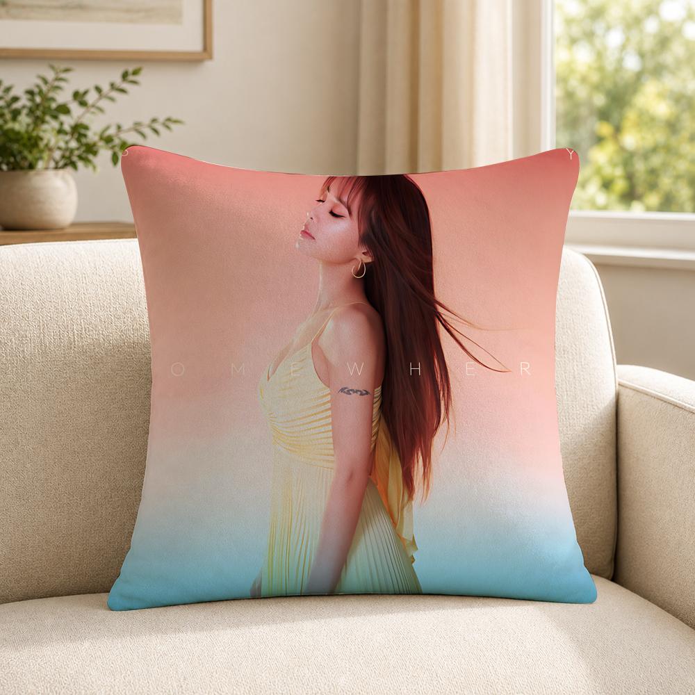 Singer JJOLIN Cushion Cover Soft Short Plush SkinFriendly Cushion Case for MultiScene Use
