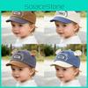 Baby Summer Cotton Sun Hat With Short Brim And Windproof Features For Kids