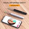 Visual Ear Wax Cleaner with Camera Ear Sticks Otoscope USB C Charging Endoscope Safe Ear Wax Removal Tools Mini Camera Earpick