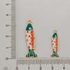 2Pcs Colorful Enamel Fish Charms Cute Design Perfect For Diy Jewelry Making Necklace Bracelet Earring Crafts