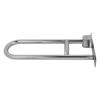 Flip Up Bathroom Grab Bar Stainless Steel Ergonomics 90 Degrees  Vertical Rotation Wall Mount Toilet