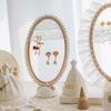 Flower Embroidery Lace Earrings Stand Pearl Jewelry Display Rack  Jewelry Photography