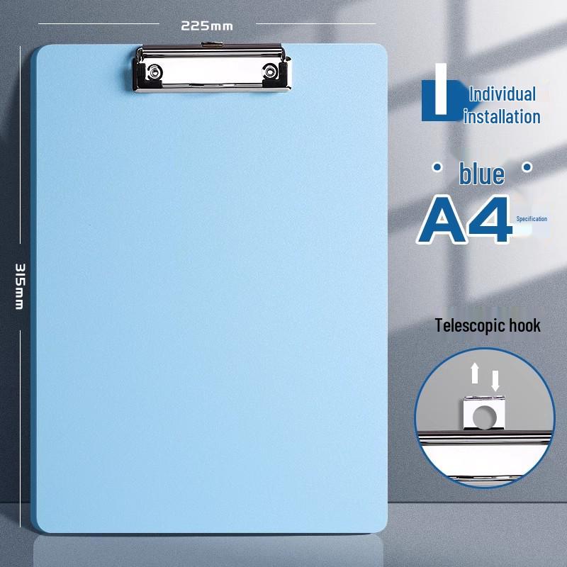 A4 Multifunctional Clipboard Folder - Writing Pad & Organizer