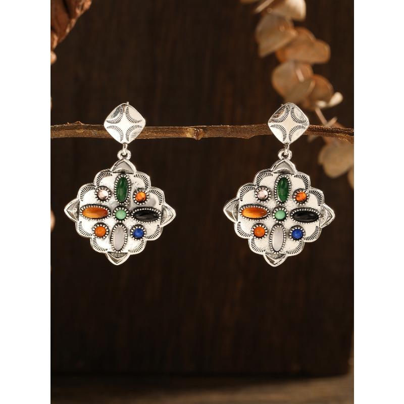 Vintage Hohlknick Damen Ohrringe