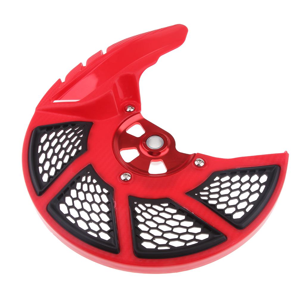Front Brake Disc Rotor Guard Protector For HONDA CRF250L 12-16 Red Front Brake Disc Rotor Guard Protector For HONDA CRF250L 12-16 Red