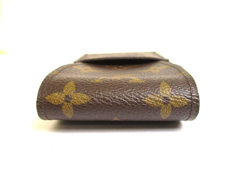 Authentic LOUIS VUITTON Monogram Leather Brown Cigarette Cases #a953  Refurbished