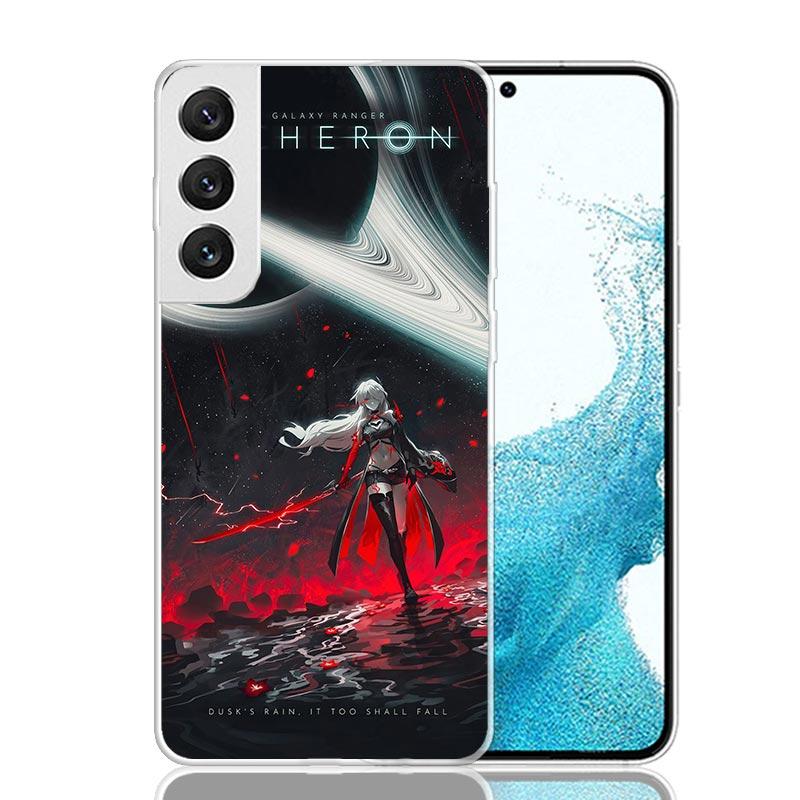 

Honkai Star Rail Acheron Phone Case For Samsung Galaxy S26 Ultra S23 S24 S25 Edge S20 FE S21 S22 Plus Soft Print Shell Cover Fun Samsung S21 Plus