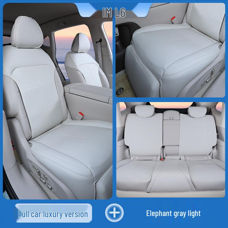 Zhiji L6 All-Season Seat Covers: Breathable, Fully Enclosed, Universal Fit for 26 Models