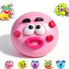 Nuevo -Smushers Squishy, Juguete Squishy Cara de Perro Intercambiable Curiosidades, Suave Moldeable Lindo Rebote Lento Juguete para Apretar Diversión para Adultos Regalos Juguete-