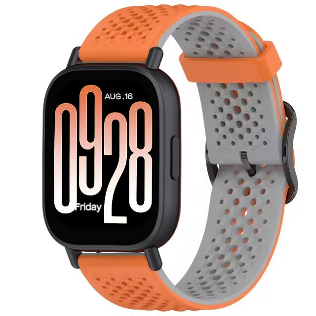 20mm 22mm Silikonarmband für Redmi Watch 5 Active/Lite Sport Smartwatch Atmungsaktives Ersatzarmband für Redmi Watch 5 Lite