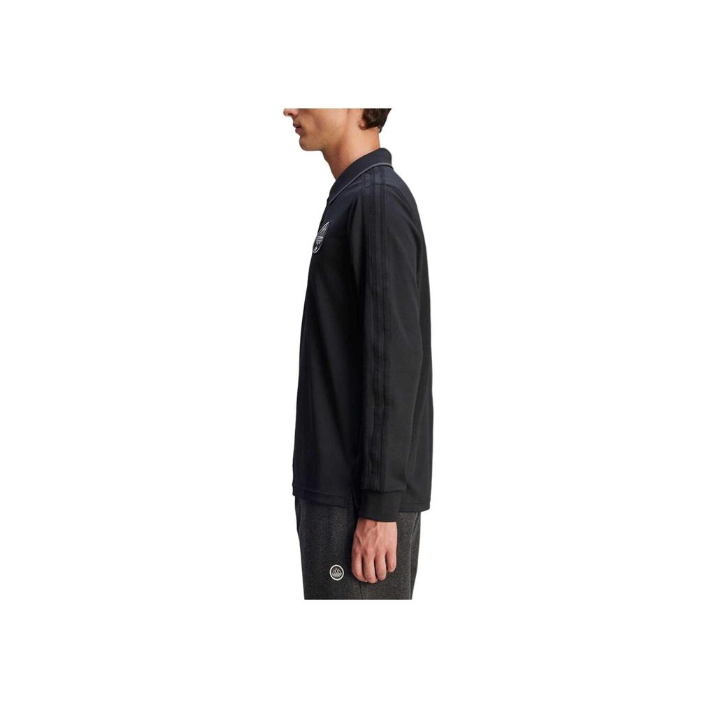 Adidas Speciální FC Polo s dlouhým rukávem Utility Black Pánské topy Šedé JE6081