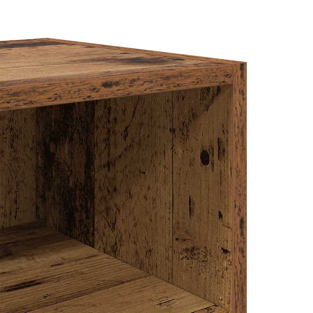 Nightstand Reclaimed Wood Look 40 x 30 x 50 cm Engineered Wood