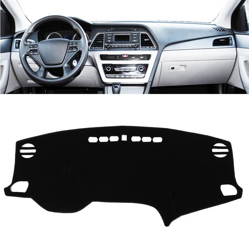 For Hyundai Sonata 2015 2016 2017 2018 LF Dashmat Dashboard Cover Pad Mat Anti-Slip Sunshade Protect Carpet Car Accessories