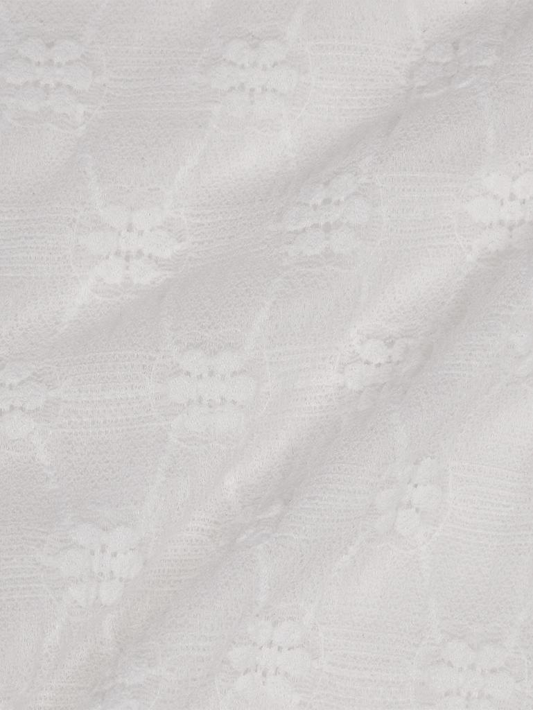 TUOMIO Strappy Flower Leggings [White]