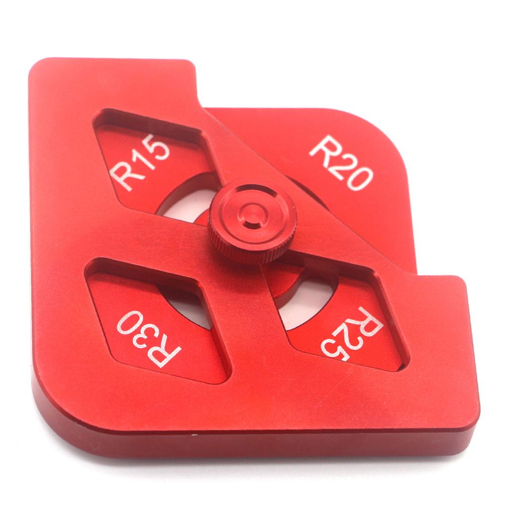 Woodworking Round Corner Chamfer Template Arc Corner T Corner Gauge Wood Edges Jig Locator Fillet