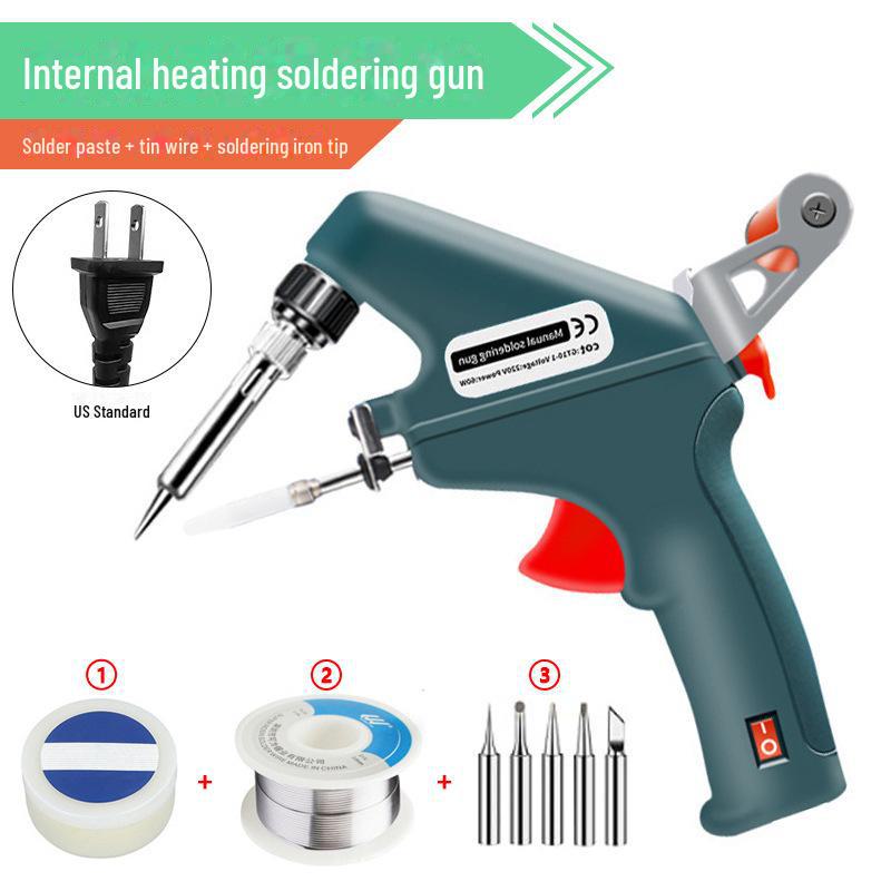 

588 Электрический ручной автоматический паяльник мощностью 60 Вт с внутренним нагревом и ручным управлением