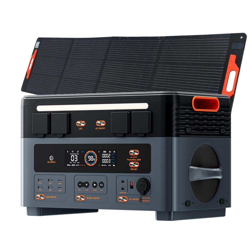 Oscal Přenosná elektrárna PowerMax 2400 1872wh Kapacita 2400W Výstup 1500W Ultra rychlé nabíjení