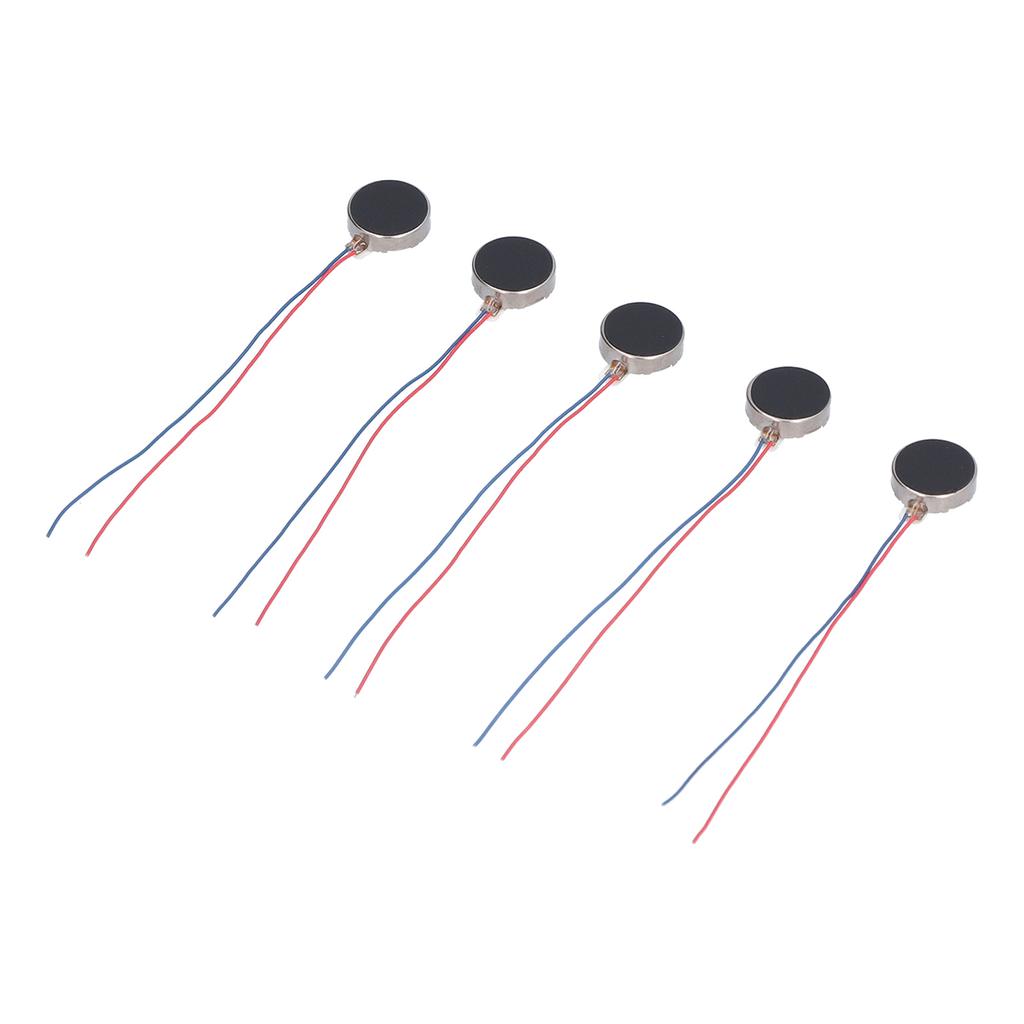 50Pcs Vibrating Motors 12mm*3.4mm 3V High Accuracy High Resolution Low Vibration Low Noise Mini DC