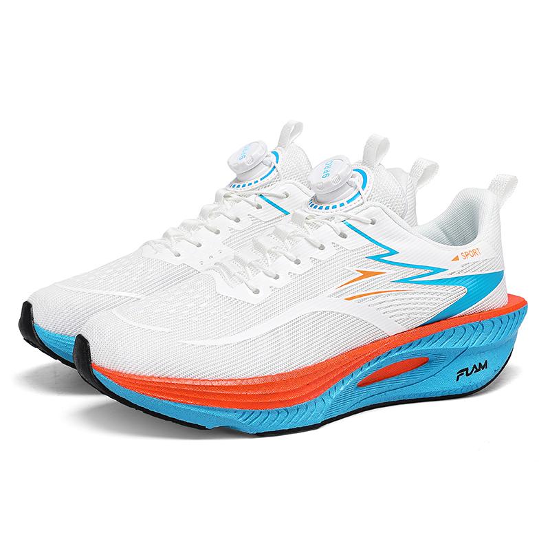 Outdoor Running Shoes Men Lightweight Anti-slip Wear-resistant Casual Shoes Men Lace-up Sports Marathon Sport Shoes Men