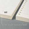 Deli B5 60-Sheet Loose-Leaf Notebook, 7-Pack