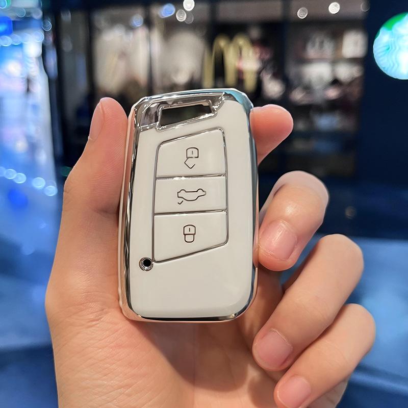 

Hot New TPU Car Remote Key Case Fob Cover For VW Volkswagen Magotan Magotan GTE Passat B6 B7 B8 CC Arteon Auto Keychain Accessor