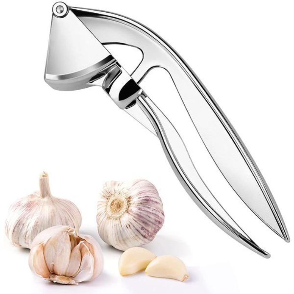 Rust-proof Garlic Press Zinc Zinc Zinc Alloy Ginger Crusher Practical Garlic Squeezer Olive