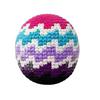 Ручна В'язка Гачком Footbags Hacky Sack, В'язана Пряжа Багатоколірний Кидний Бінбег, Для Дітей Дорослих Жонглювання Kick Ball для Гри в Приміщенні На Відкритому Повітрі