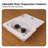 RV Exterior Shower Box Weatherproof Outside Robust for Motorhomes