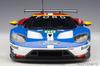 AUTOart Scale Scale Model Kit Ford GT 2016 3rd Place In the LMGTE Pro Class At the 24 Hours of Le Mans In 2016 1/18 81612 #69,