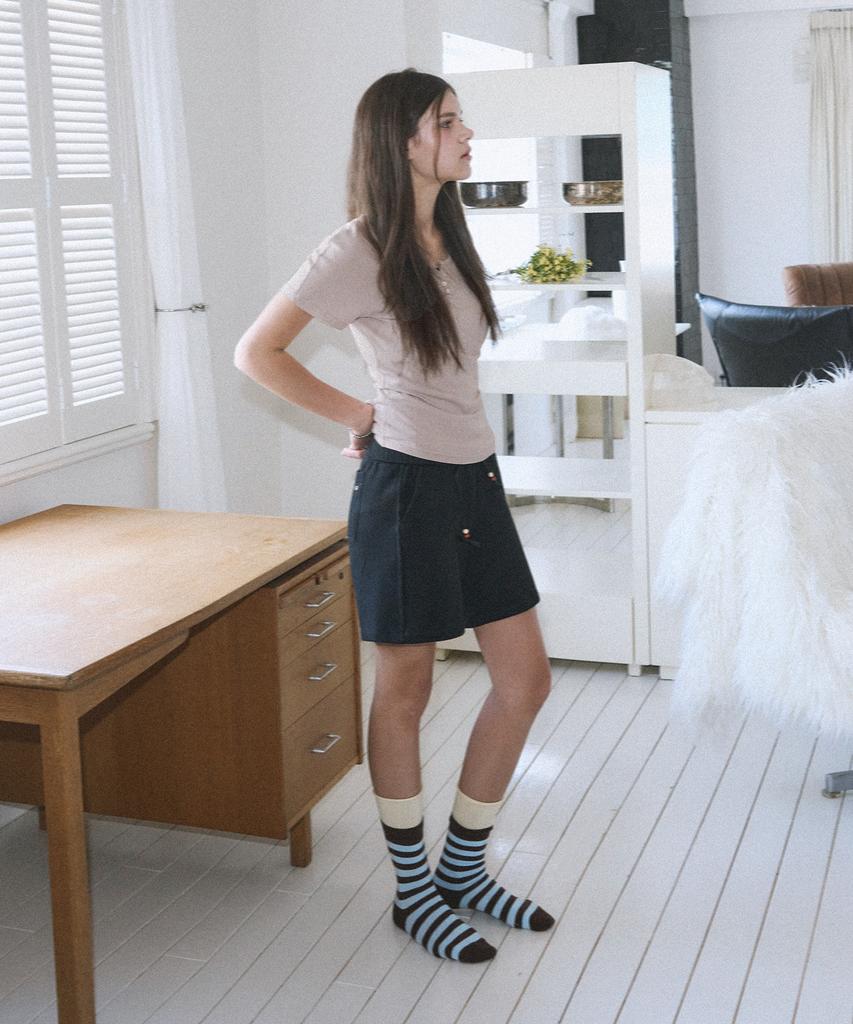 Kiyamo Lounge Cotton Sweat Shorts _Black