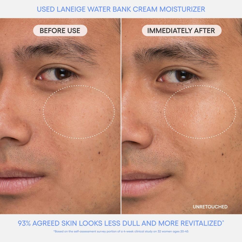 Laneige Water Bank Blue Hyaluronic Cream Moisturizer 1.6 Oz